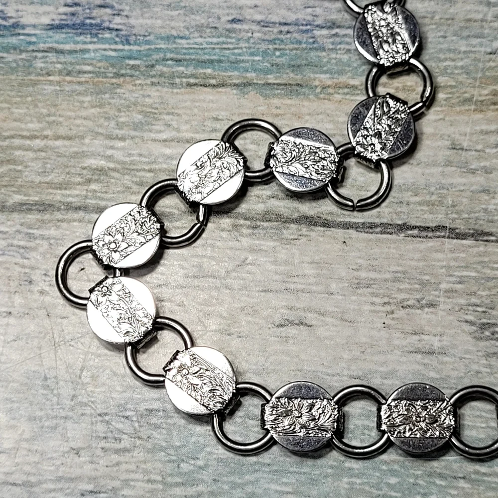 Sarah Coventry Silver Chocker Necklace - Picture 8 of 9